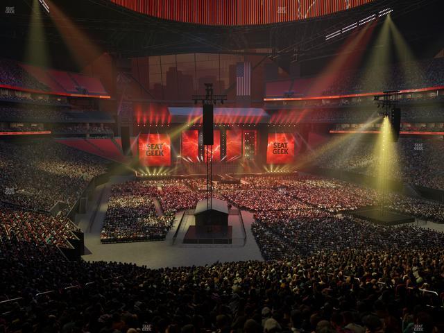 Mercedes-Benz Stadium - Section Premium Suite 156 Seat View