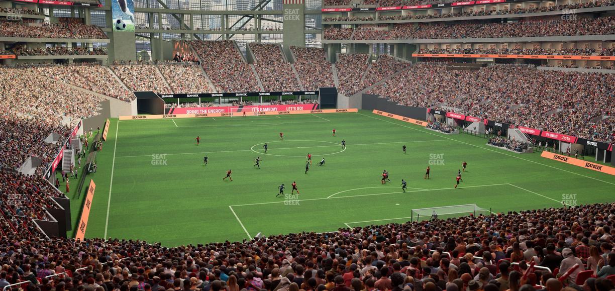 Mercedes-Benz Stadium - Section Premium Suite 156 Seat View