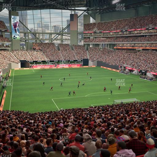 Mercedes-Benz Stadium - Section Premium Suite 156 Seat View