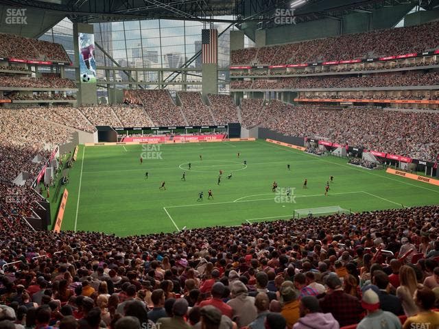 Mercedes-Benz Stadium - Section Premium Suite 156 Seat View