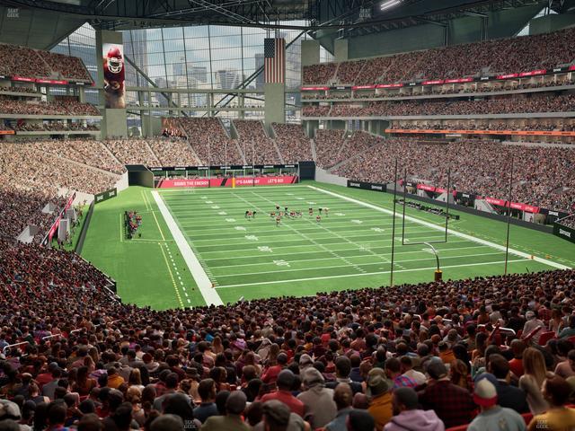 Mercedes-Benz Stadium - Section Premium Suite 156 Seat View