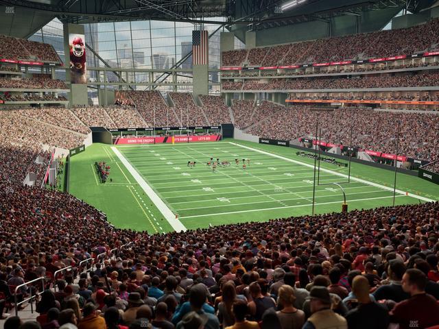 Mercedes-Benz Stadium - Section Premium Suite 157 Seat View