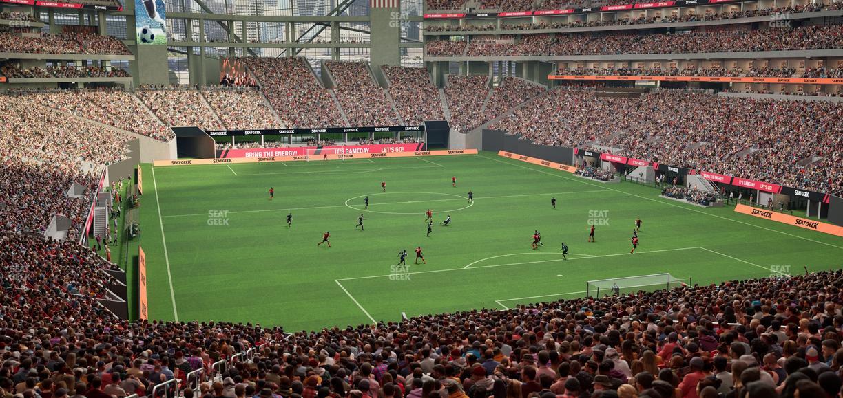 Mercedes-Benz Stadium - Section Premium Suite 157 Seat View