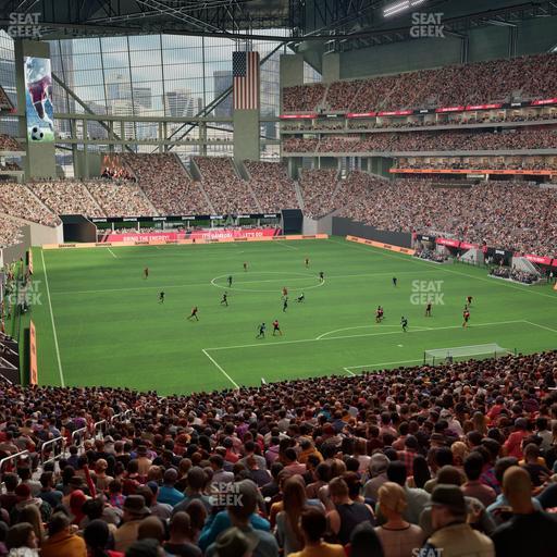 Mercedes-Benz Stadium - Section Premium Suite 157 Seat View