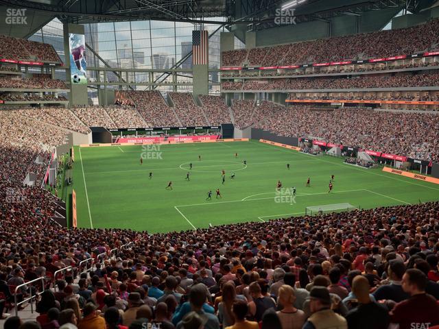 Mercedes-Benz Stadium - Section Premium Suite 157 Seat View