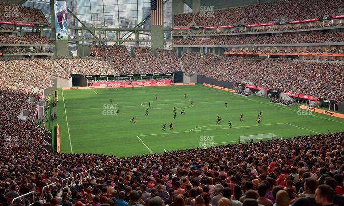 Mercedes-Benz Stadium - Section Premium Suite 157 Seat View