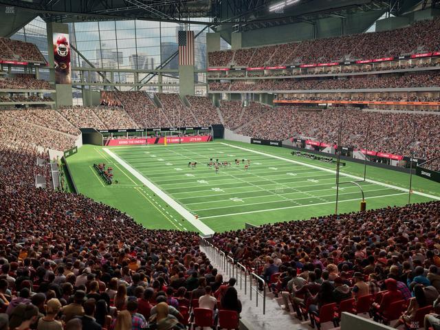 Mercedes-Benz Stadium - Section Premium Suite 158 Seat View