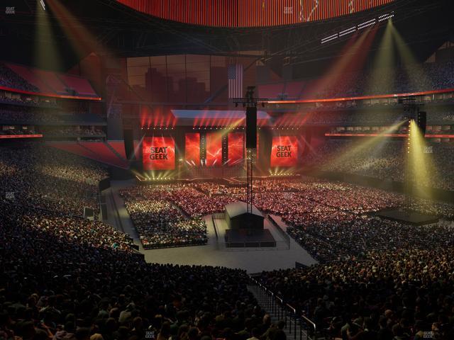 Mercedes-Benz Stadium - Section Premium Suite 158 Seat View