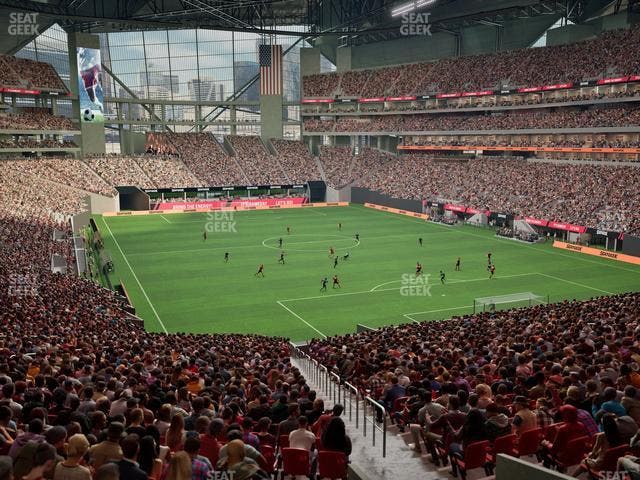Mercedes-Benz Stadium - Section Premium Suite 158 Seat View