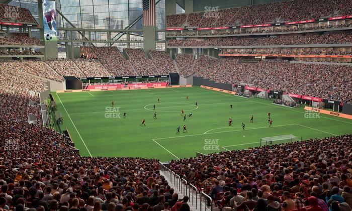 Mercedes-Benz Stadium - Section Premium Suite 158 Seat View