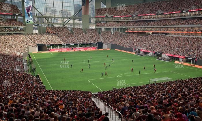 Mercedes-Benz Stadium - Section Premium Suite 158 Seat View