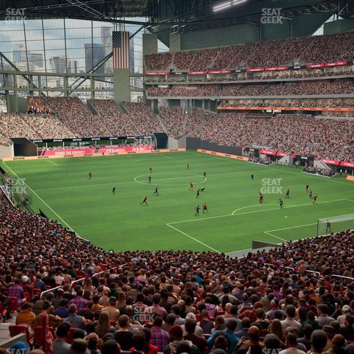 Mercedes-Benz Stadium - Section Premium Suite 160 Seat View