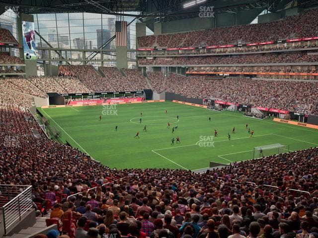 Mercedes-Benz Stadium - Section Premium Suite 160 Seat View