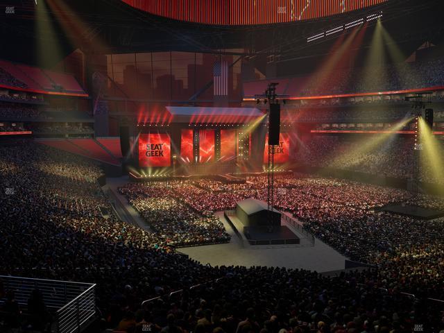 Mercedes-Benz Stadium - Section Premium Suite 160 Seat View