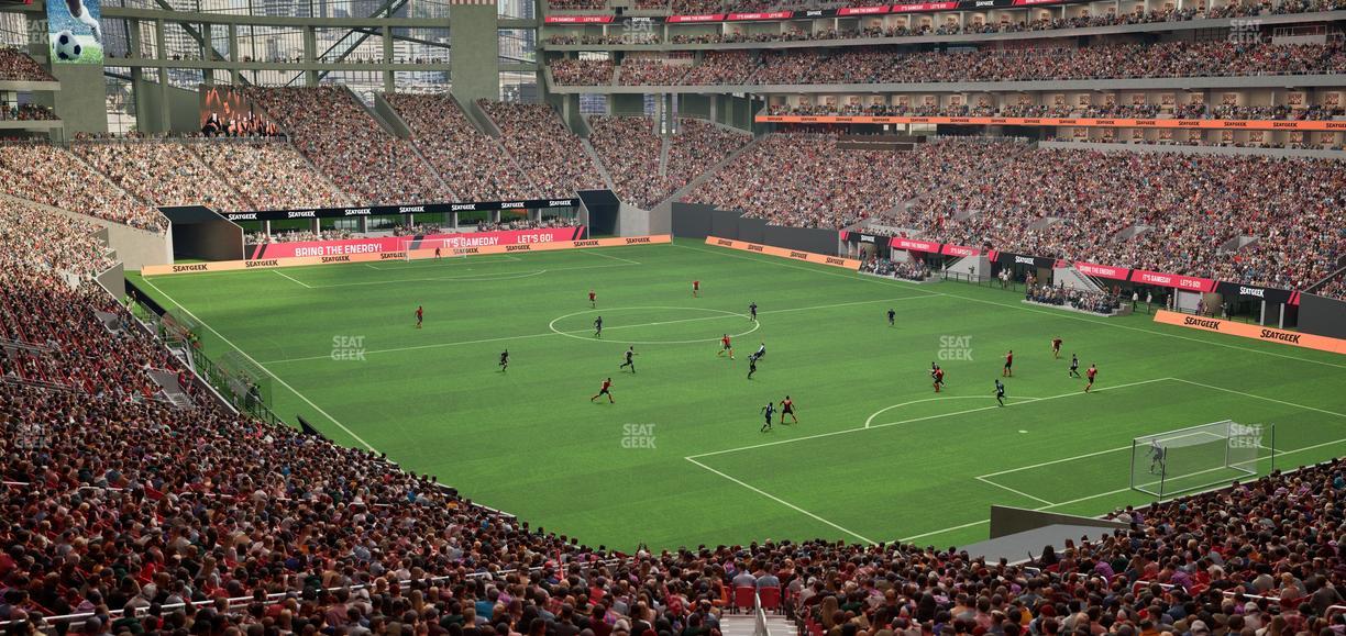 Mercedes-Benz Stadium - Section Premium Suite 161 Seat View