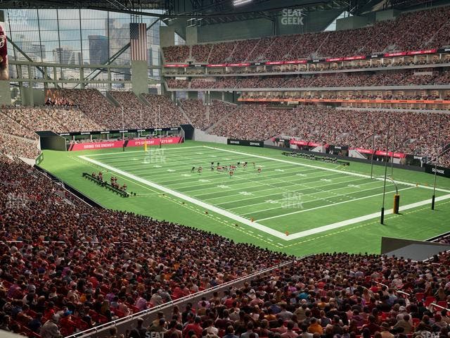 Mercedes-Benz Stadium - Section Premium Suite 163 Seat View