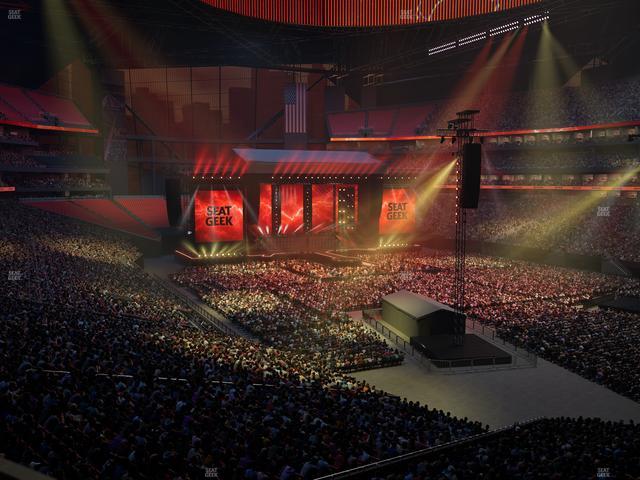 Mercedes-Benz Stadium - Section Premium Suite 163 Seat View