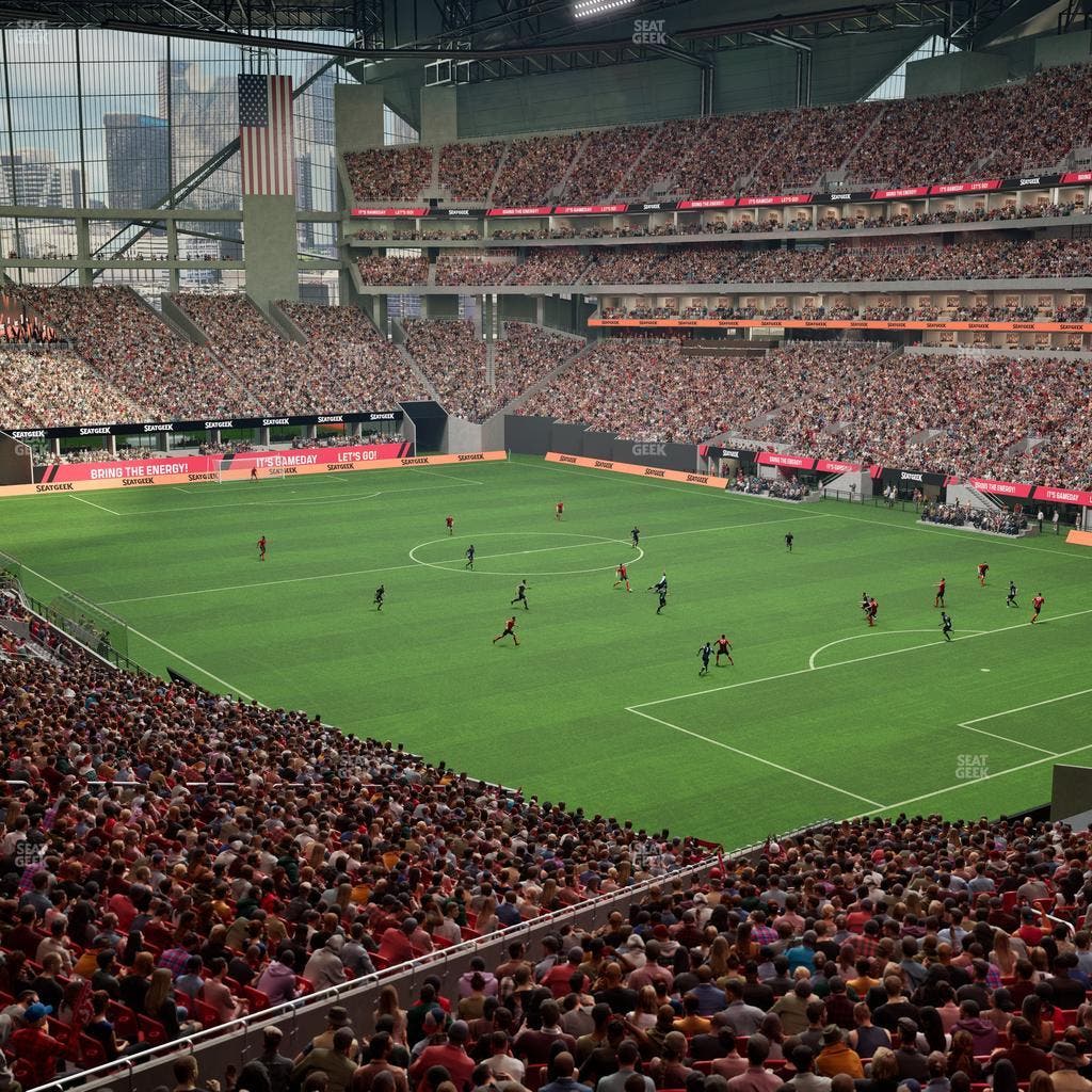 Mercedes-Benz Stadium - Section Premium Suite 163 Seat View