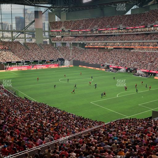 Mercedes-Benz Stadium - Section Premium Suite 163 Seat View