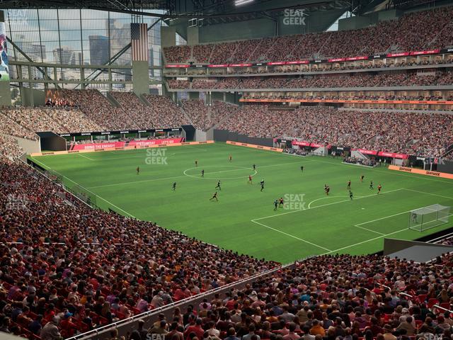 Mercedes-Benz Stadium - Section Premium Suite 163 Seat View