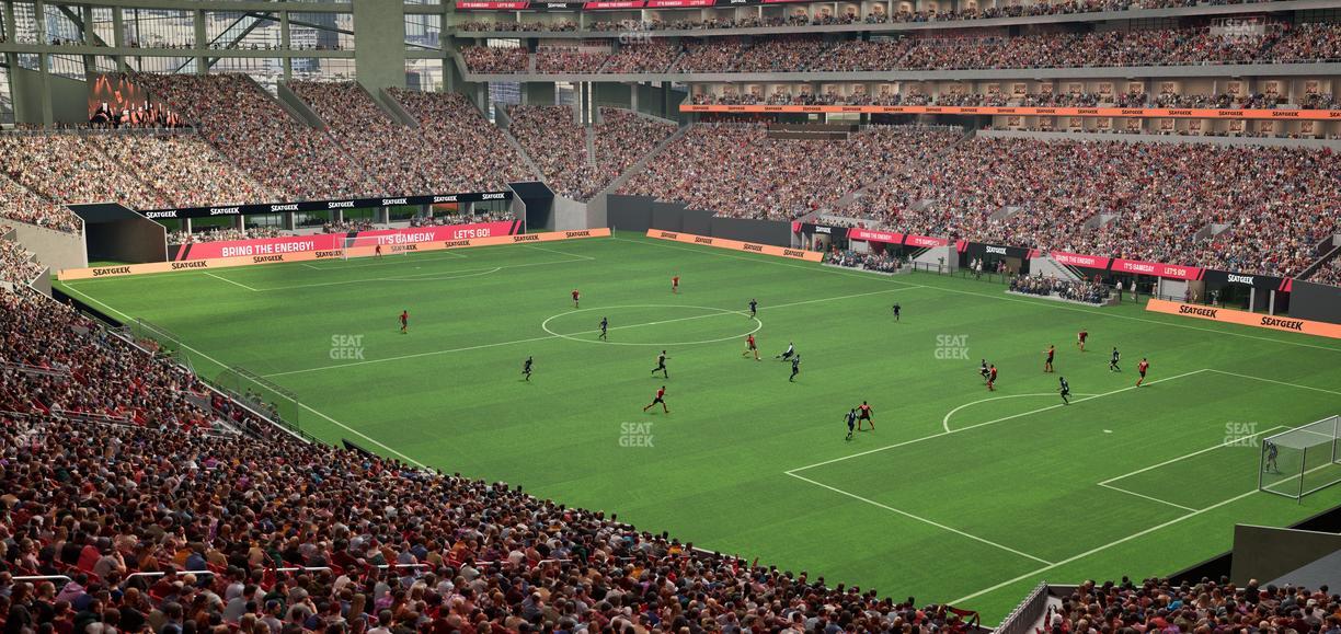 Mercedes-Benz Stadium - Section Premium Suite 164 Seat View