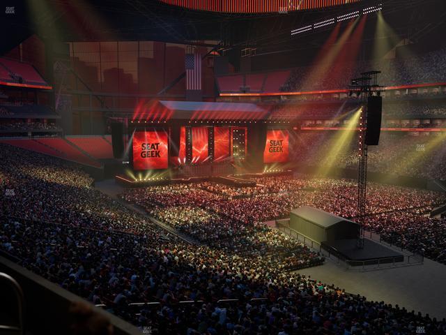 Mercedes-Benz Stadium - Section Premium Suite 165 Seat View