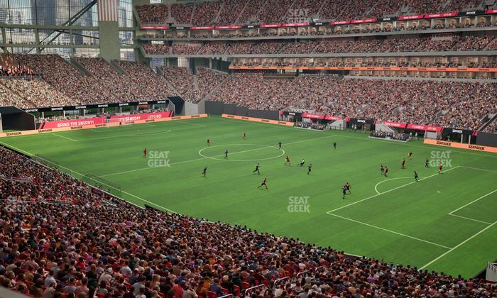 Mercedes-Benz Stadium - Section Premium Suite 166 Seat View