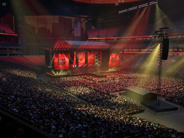 Mercedes-Benz Stadium - Section Premium Suite 166 Seat View