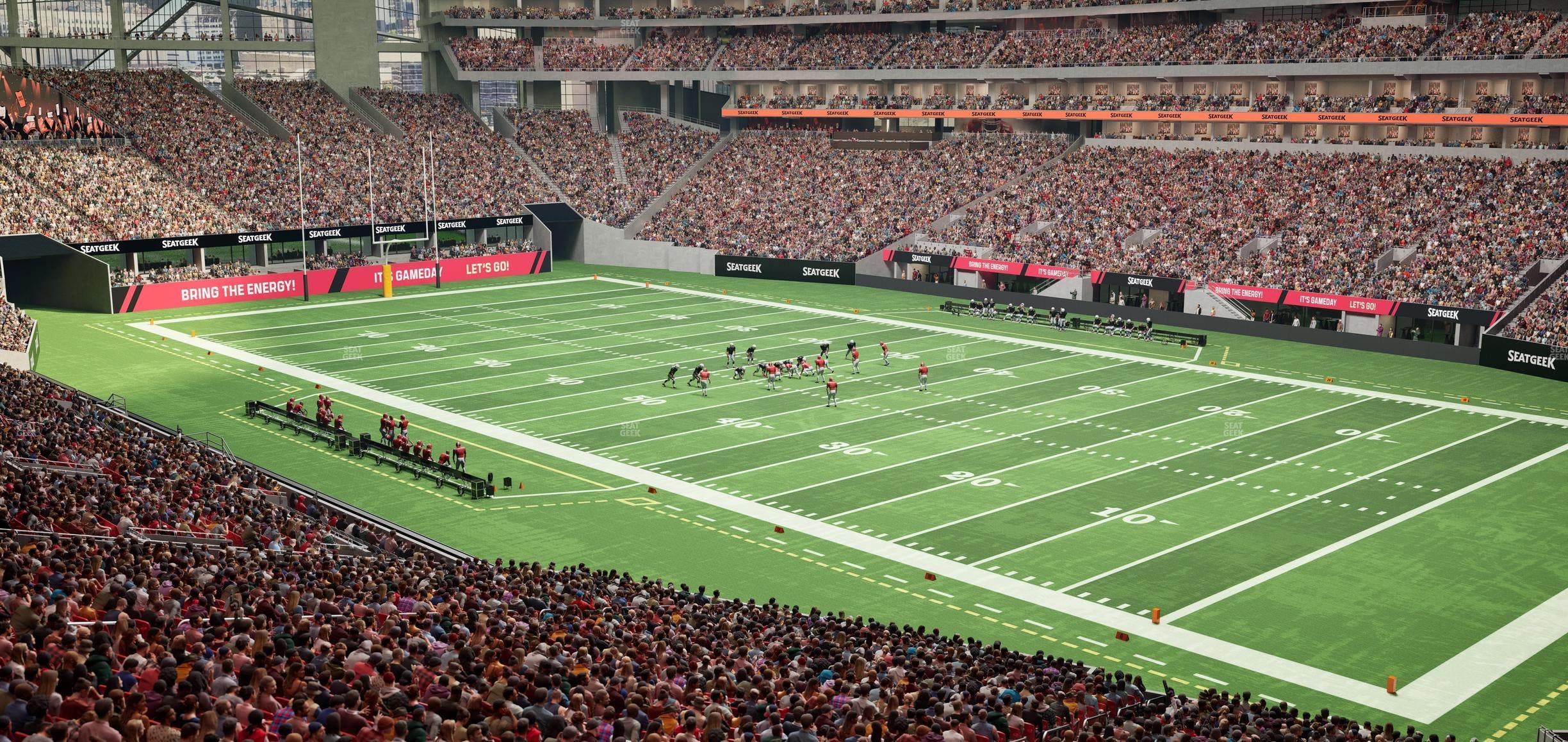 Mercedes-Benz Stadium - Section Premium Suite 166 Seat View