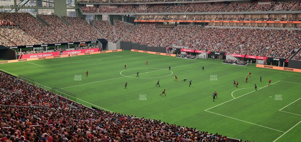 Mercedes-Benz Stadium - Section Premium Suite 167 Seat View