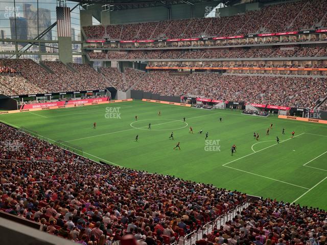 Mercedes-Benz Stadium - Section Premium Suite 167 Seat View