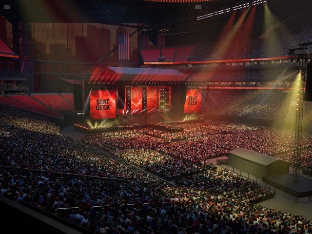 Mercedes-Benz Stadium - Section Premium Suite 168 Seat View