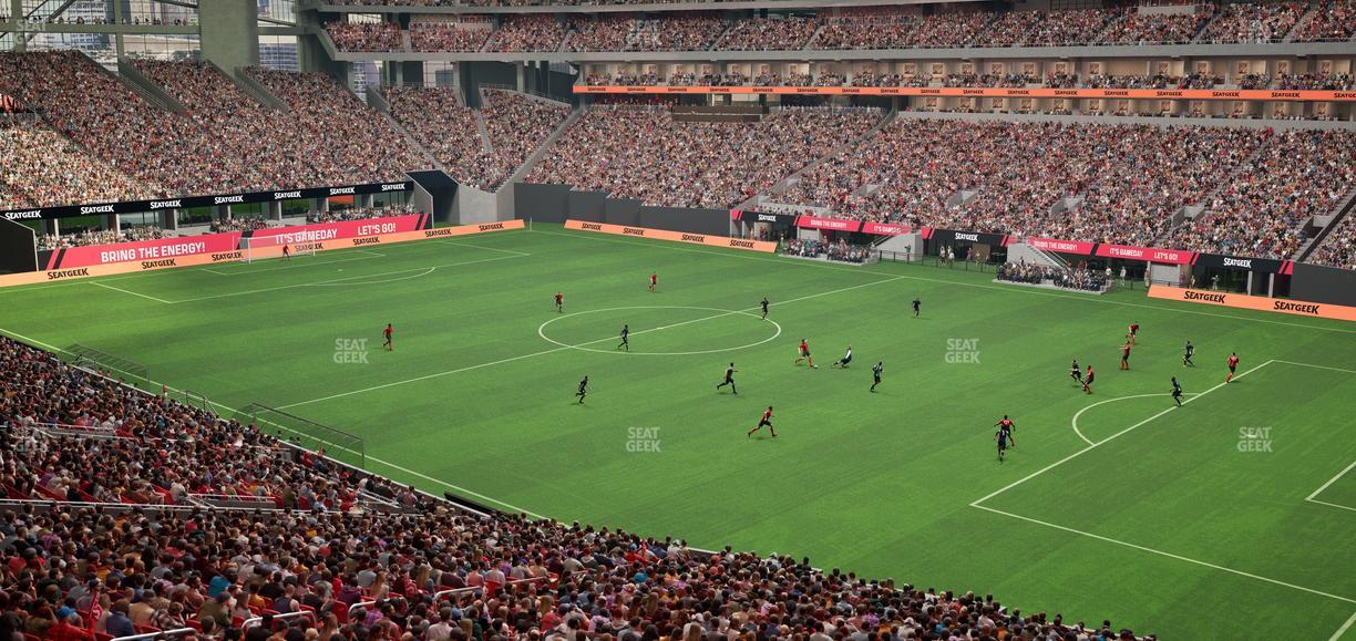 Mercedes-Benz Stadium - Section Premium Suite 168 Seat View