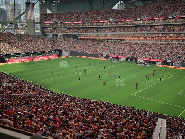 Mercedes-Benz Stadium - Section Premium Suite 168 Seat View