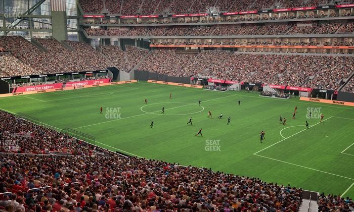 Mercedes-Benz Stadium - Section Premium Suite 168 Seat View