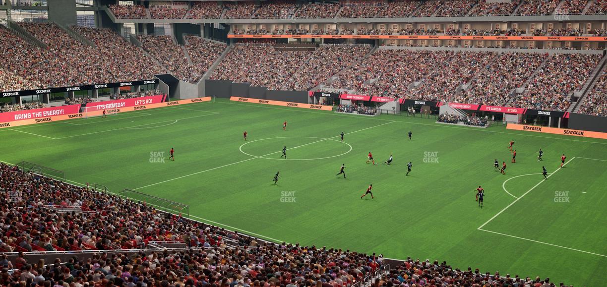 Mercedes-Benz Stadium - Section Premium Suite 170 Seat View