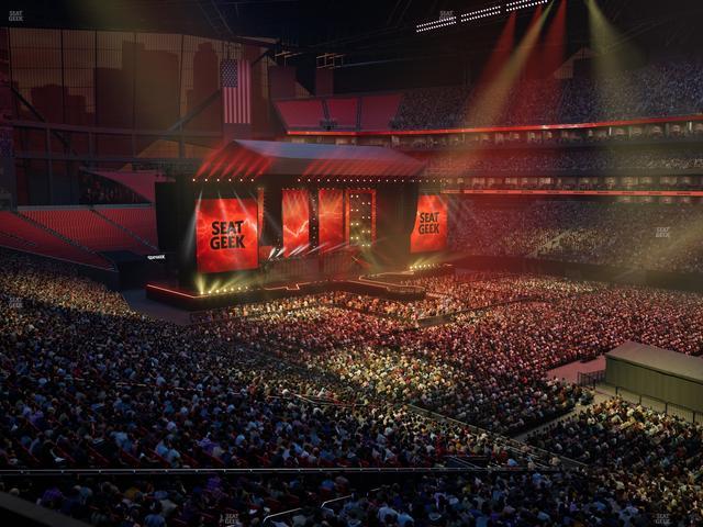 Mercedes-Benz Stadium - Section Premium Suite 172 Seat View