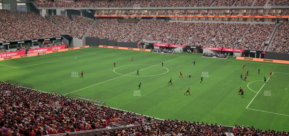 Mercedes-Benz Stadium - Section Premium Suite 172 Seat View