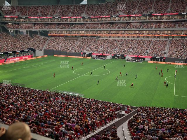 Mercedes-Benz Stadium - Section Premium Suite 174 Seat View