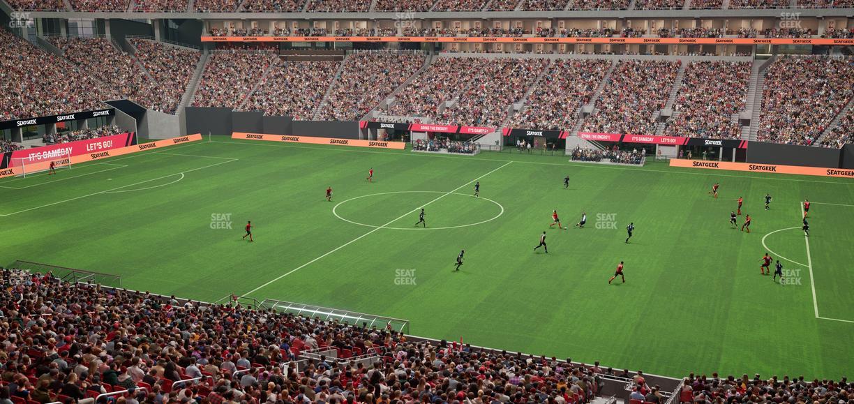 Mercedes-Benz Stadium - Section Premium Suite 175 Seat View