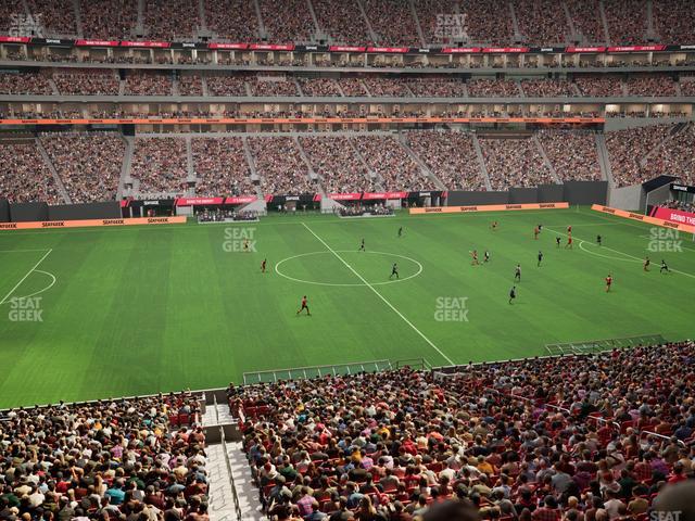 Mercedes-Benz Stadium - Section Premium Suite 184 Seat View