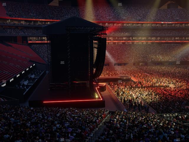 Mercedes-Benz Stadium - Section Premium Suite 190 Seat View