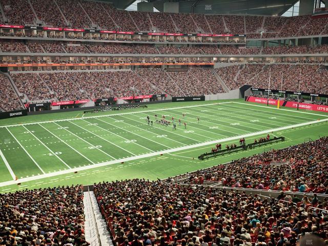 Mercedes-Benz Stadium - Section Premium Suite 191 Seat View