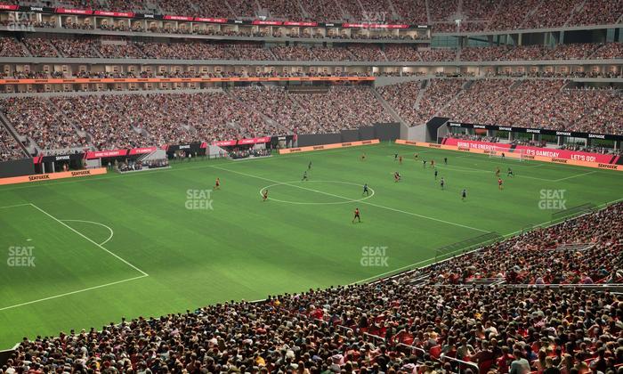 Mercedes-Benz Stadium - Section Premium Suite 193 Seat View