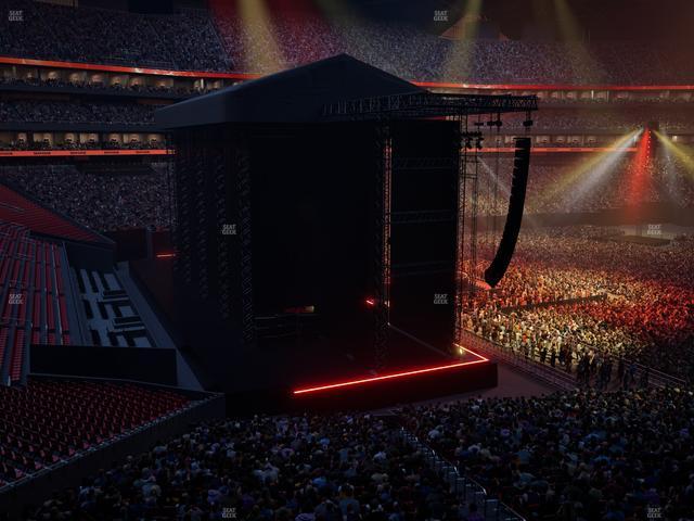 Mercedes-Benz Stadium - Section Premium Suite 195 Seat View