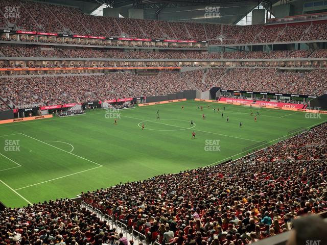 Mercedes-Benz Stadium - Section Premium Suite 195 Seat View