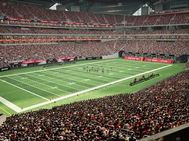 Mercedes-Benz Stadium - Section Premium Suite 196 Seat View