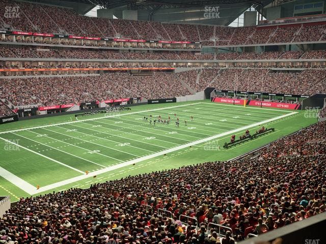 Mercedes-Benz Stadium - Section Premium Suite 196 Seat View
