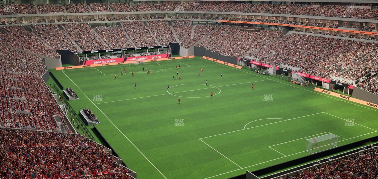 Mercedes-Benz Stadium - Section Premium Suite 201 Seat View