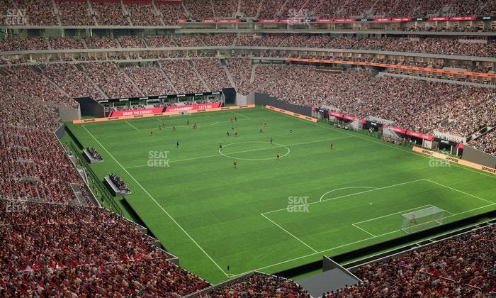 Mercedes-Benz Stadium - Section Premium Suite 201 Seat View